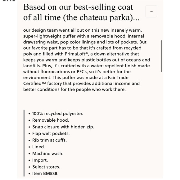 J. Crew • NWT • New Chateau Puffer Coat - Picture 9 of 9